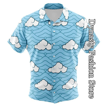 Anime Naruto Button up Tshirt