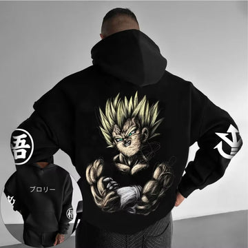 Bandai Hoodie Anime Dragon Ball Hoodie Vegeta
