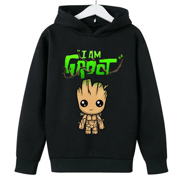 Childrens Hoodie Guardians of The Galaxy Groot