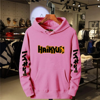 Japanese Anime Haikyu Manga Printed Hoodie