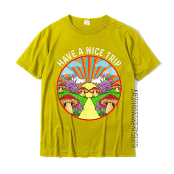 Funny Have A Nice Trip Magic Mushrooms Tshirt