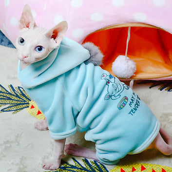 Pet hoodie. Cats sleeping on rainbows. May you be tender with time.