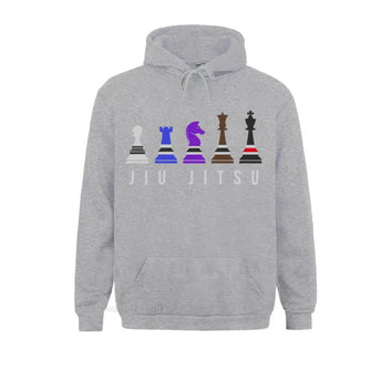 Jiu Jitsu Training Hoodie for Chess funny