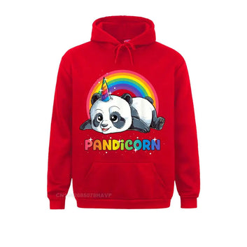 Panda Unicorn Pandicorn Funny Hoodie
