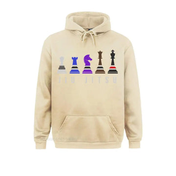 Jiu Jitsu Training Hoodie for Chess funny
