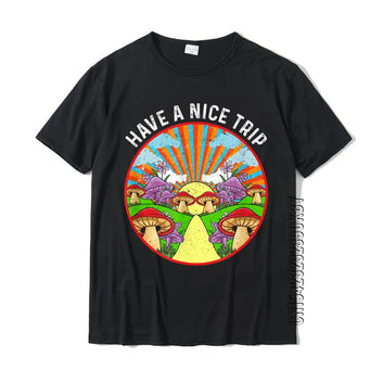 Funny Have A Nice Trip Magic Mushrooms Tshirt