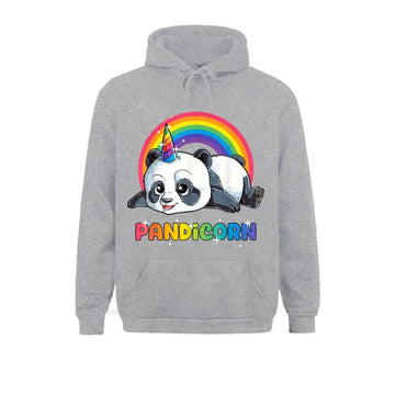 Panda Unicorn Pandicorn Funny Hoodie
