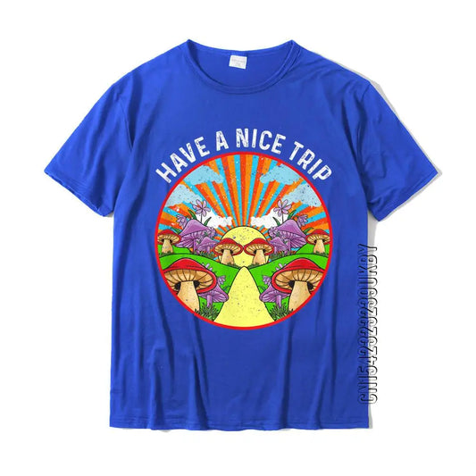 Funny Have A Nice Trip Magic Mushrooms Tshirt