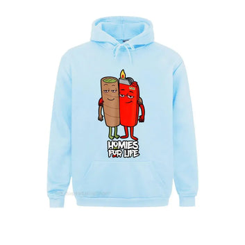 Homes for Life Blunt and Lighter. Funny Hoodie