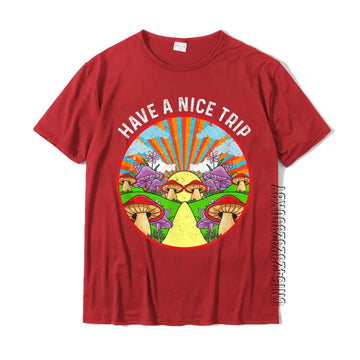 Funny Have A Nice Trip Magic Mushrooms Tshirt