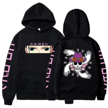 Anime One Piece Nico Hoodie