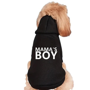 Pet Hoodie Mama's Boy