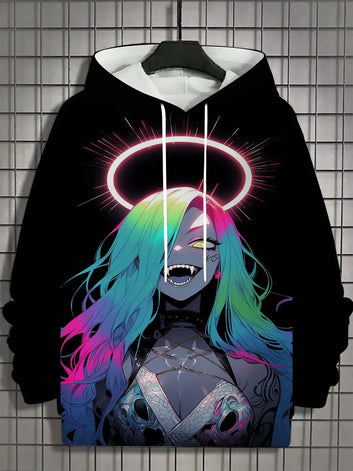 Cartoon Sexy Bad Girl  hoodie