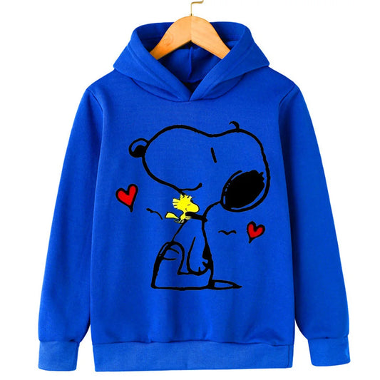 Cute Snoopy Hoodie Children Cartoon