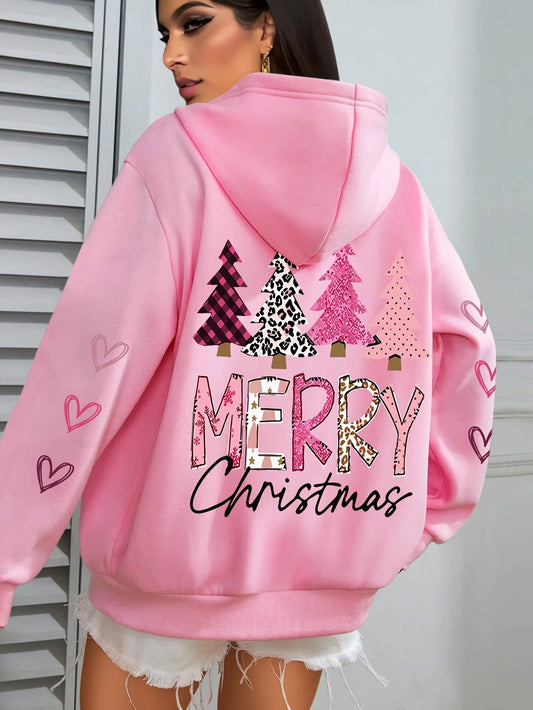 Merry Christmas And The Tree hoodie