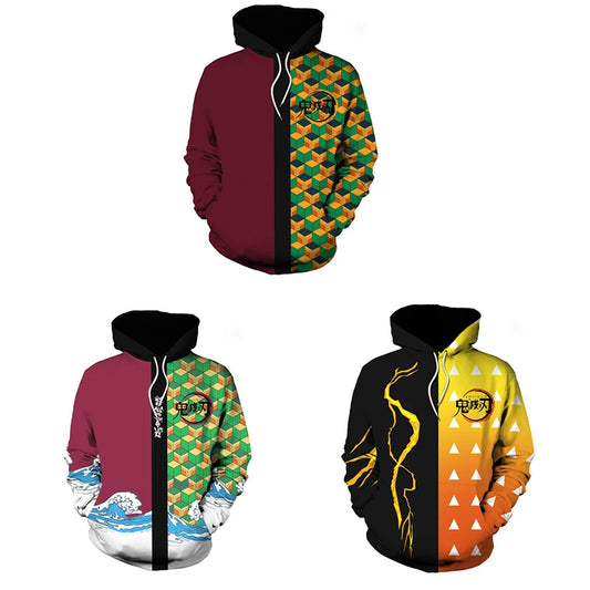 Anime Demon Slayer Kimetsu No Yaiba hoodie