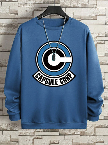Capsule corp dragon ball sweater anime
