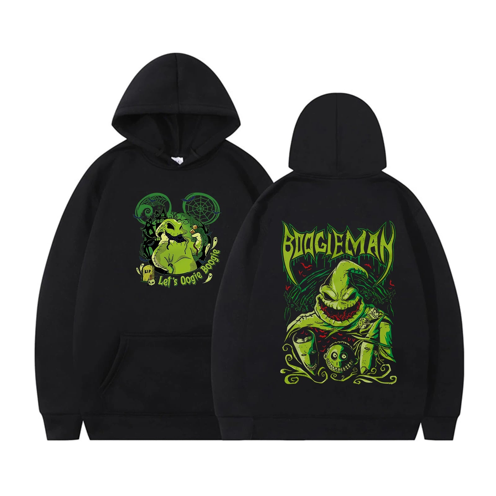 Boogie Man Hoodie Hallowee Nightmare Before Christmas Oogie Boogie Disney