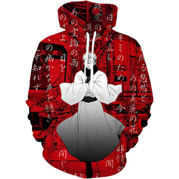 Anime Jujutsu Kaisen Yuji and Gojo Satoru Hoodie 3D Print