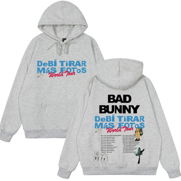 Rapper Bad Bunny Hoodie Music