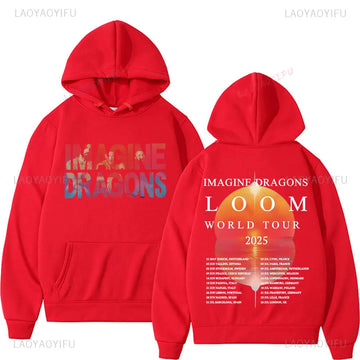 Imagine Dragons Band World Loom Tour Hoodie music