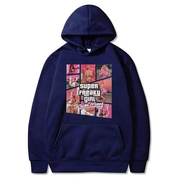 Rapper Nicki Minaj Super freaky girl Hoodie music