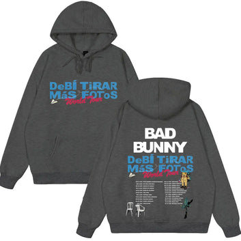 Rapper Bad Bunny Hoodie Music