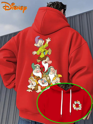 Disney Seven Dwarfs Hoodie Cartoon