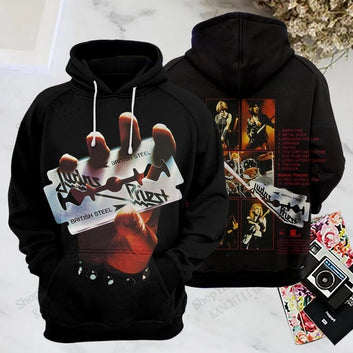 Rock Band Judas Priest Hoodie Music multiple designs