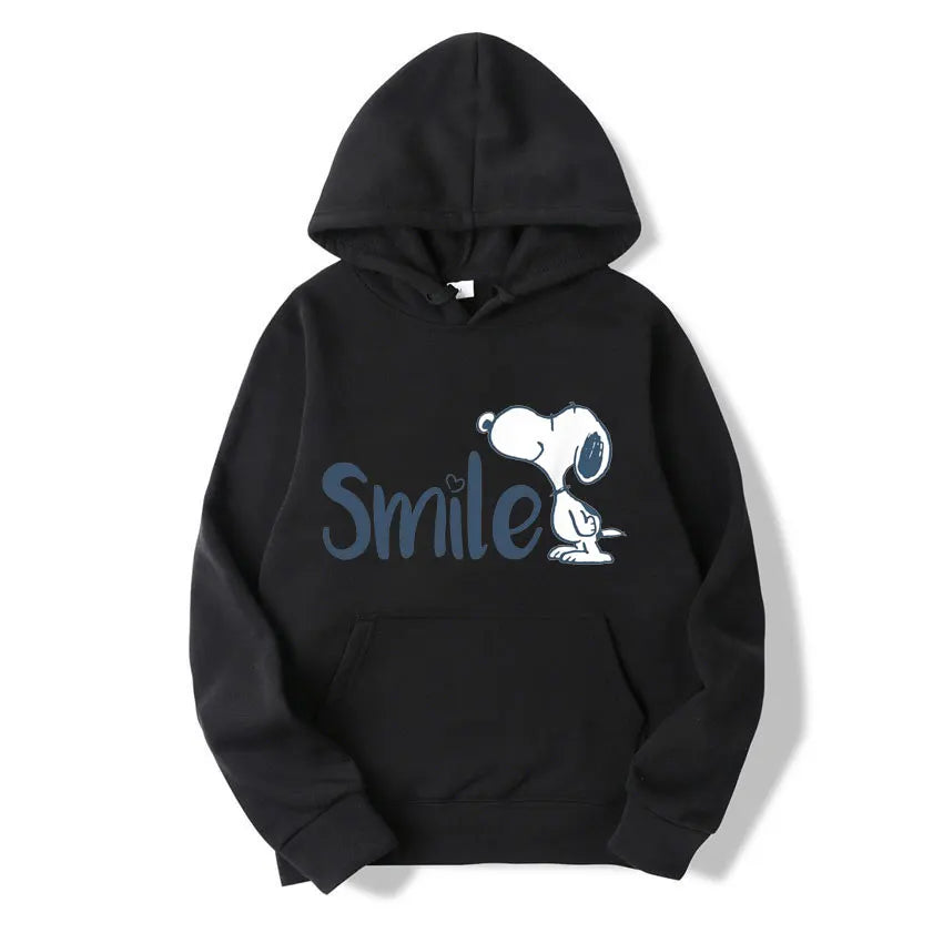 Peanuts Snoopy Smile Hoodie Cartoon Funny