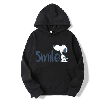 Peanuts Snoopy Smile Hoodie Cartoon Funny