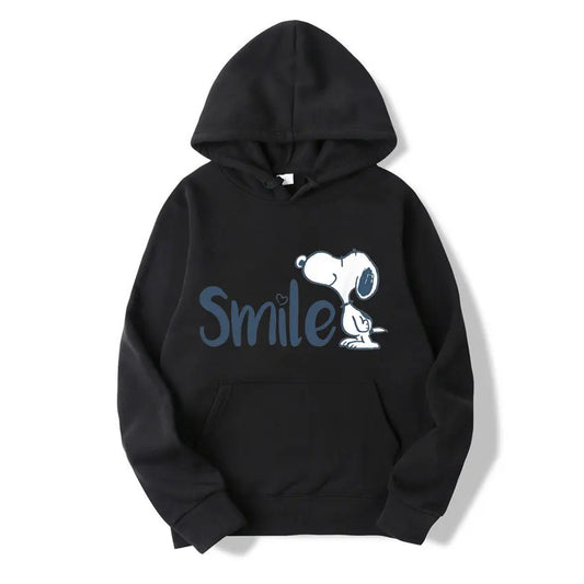 Peanuts Snoopy Smile Hoodie Cartoon Funny