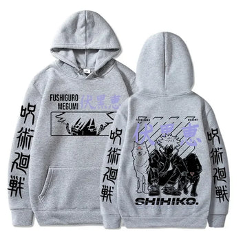 Anime Jujutsu Kaisen Hoodie Fushiguro Megumi