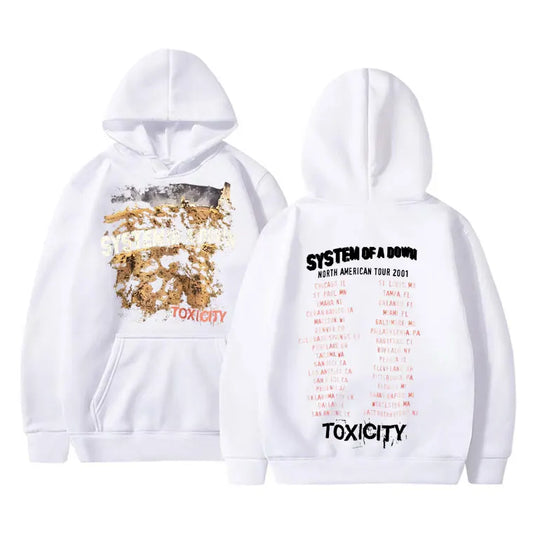 Rock Band System of A Down Toxicity Tour Hoodie music