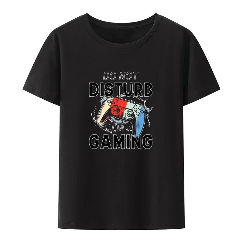 Funny Do Not Disturb I'm Gaming Tshirt
