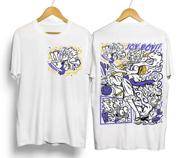 Anime Tshirt One Piece Luffy Gear 5