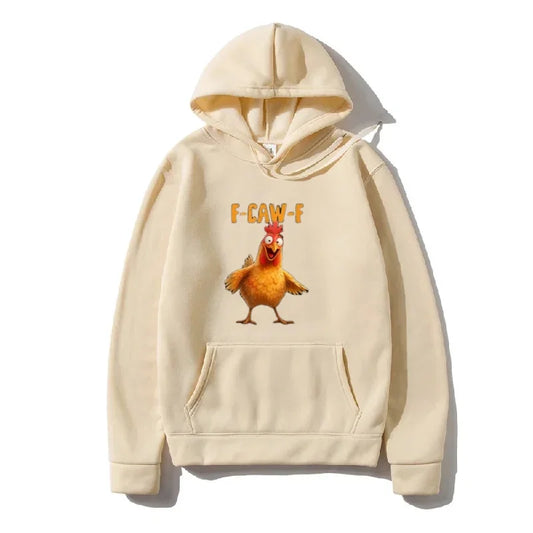 Funny F Caw F Chicken Hoodie