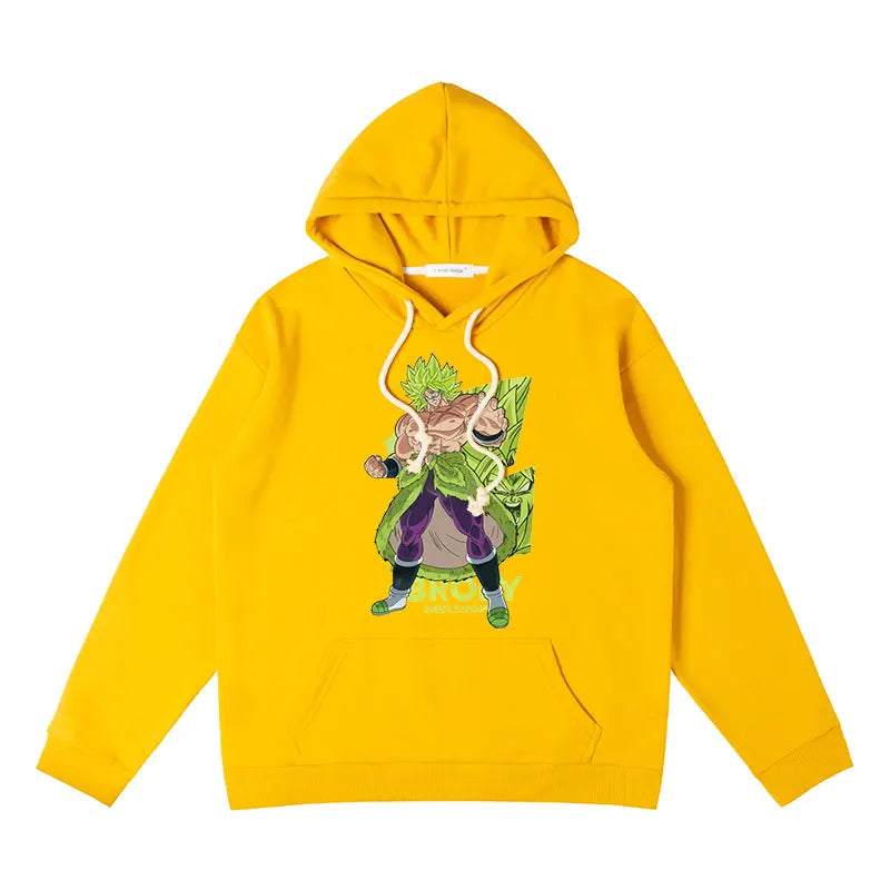 Anime Dragon Ball Hoodie and Sweatpants Broly