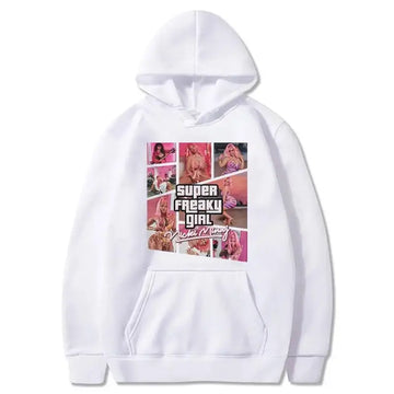 Rapper Nicki Minaj Super freaky girl Hoodie music