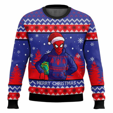 Marvel Christmas Sweater Comic Cartoon