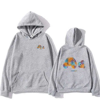 Funny missing head teddy bear hoodie