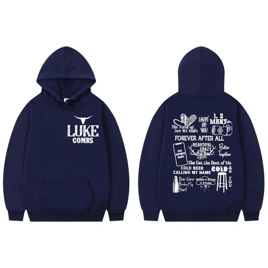Country Singer Luke Combs Hoodie Music