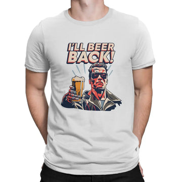 The Terminator T Shirt I'll Be Back Funny Movie