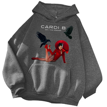 Cardi B Am I The Drama Rapper Singer Music Hoodie