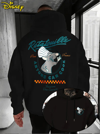Ratatouille Remy anyone can cook Hoodie Cartoon Movie