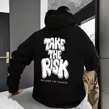 Take the Risk Hoodie Funny