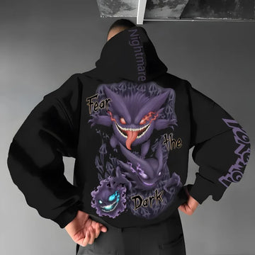 Pokémon Cartoon Hoodie Gengar Anime