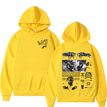 Anime Jojo Bizarre Adventure Hoodie Killer Queen