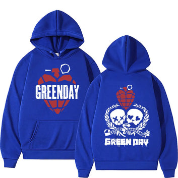 Limited Punk Band Green Day Hoodie music
