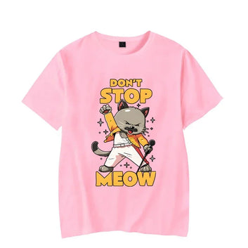 Funny Tshirt DON’T STOP MEOW